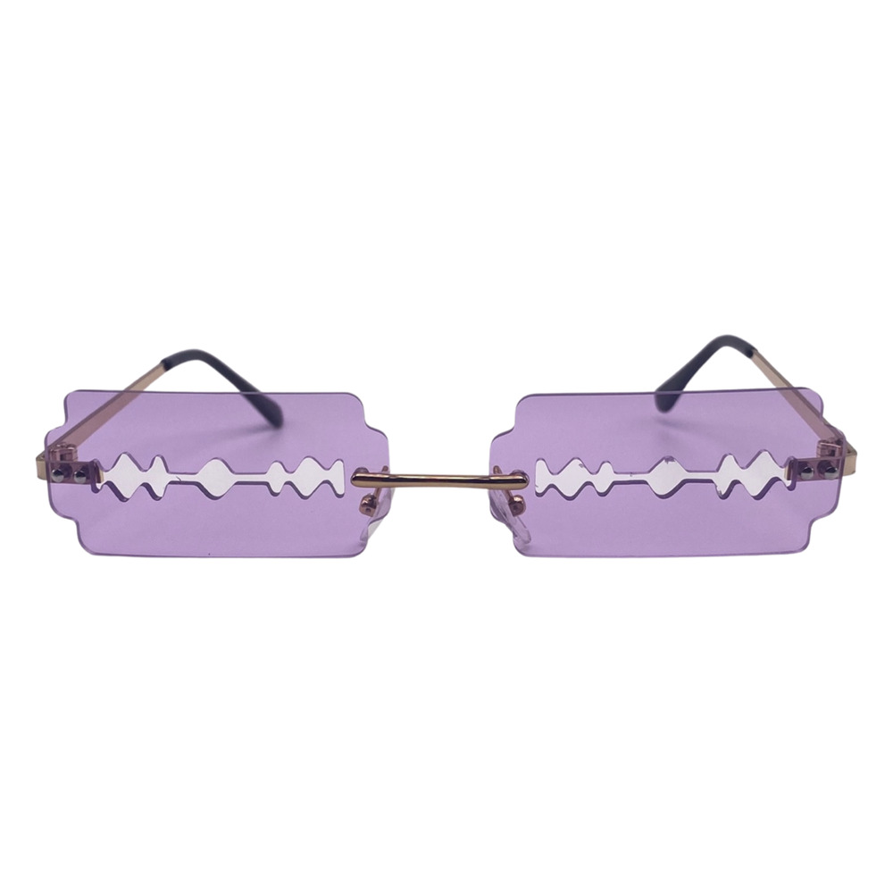 6171 | Purple Razor Novelty Sunglasses